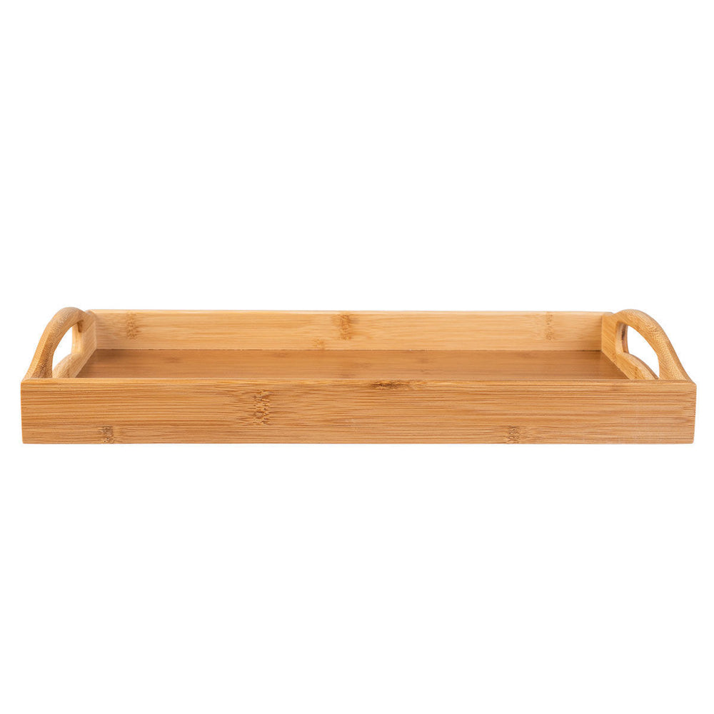 Δίσκος Σερβιρίσματος Bamboo Με Λαβές Μεταφοράς Estia 44X29.5X5.5cm