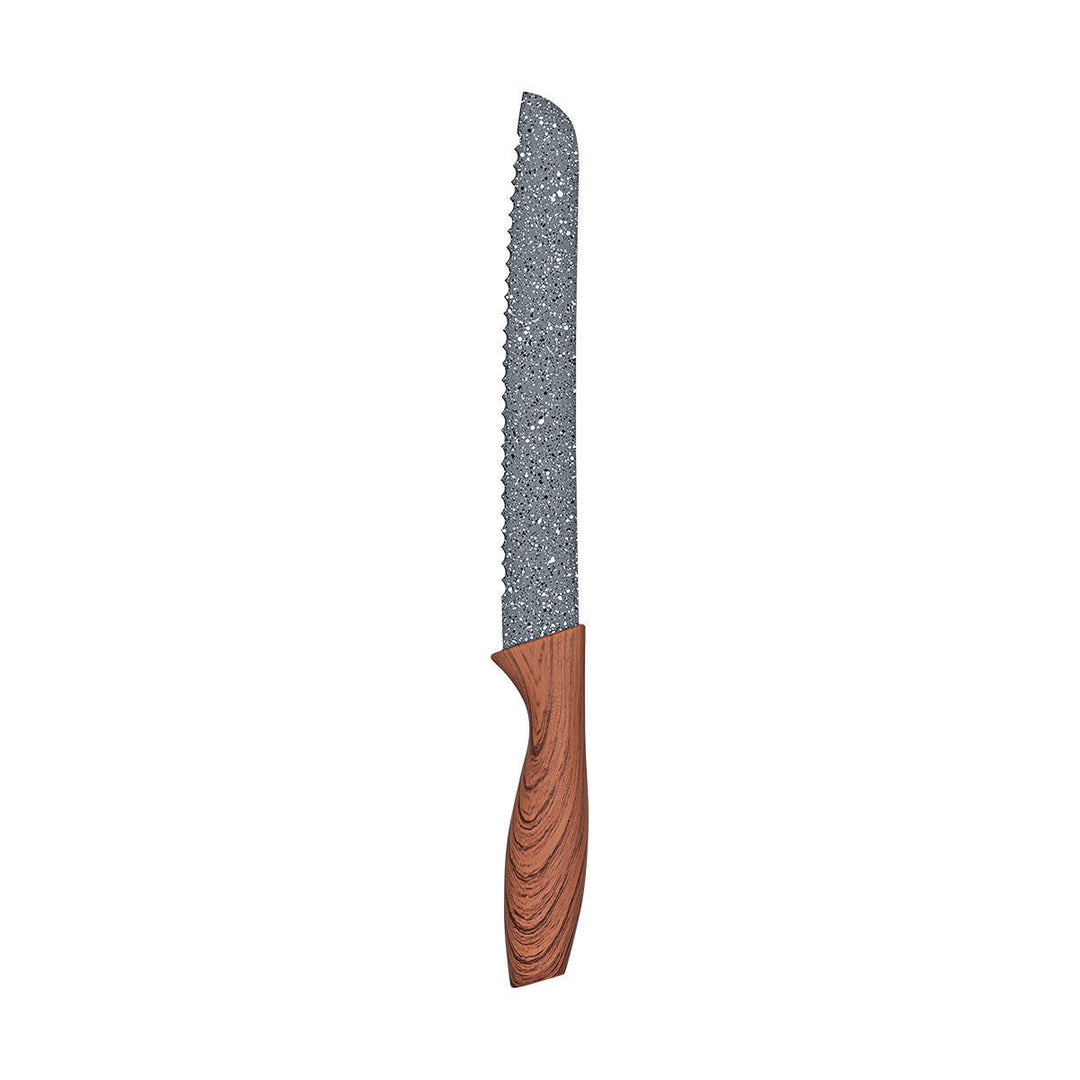 Μαχαίρι Ψωμιού Ανοξείδωτο 1.5mm Με Λεπίδα 2CR13 Stone Estia