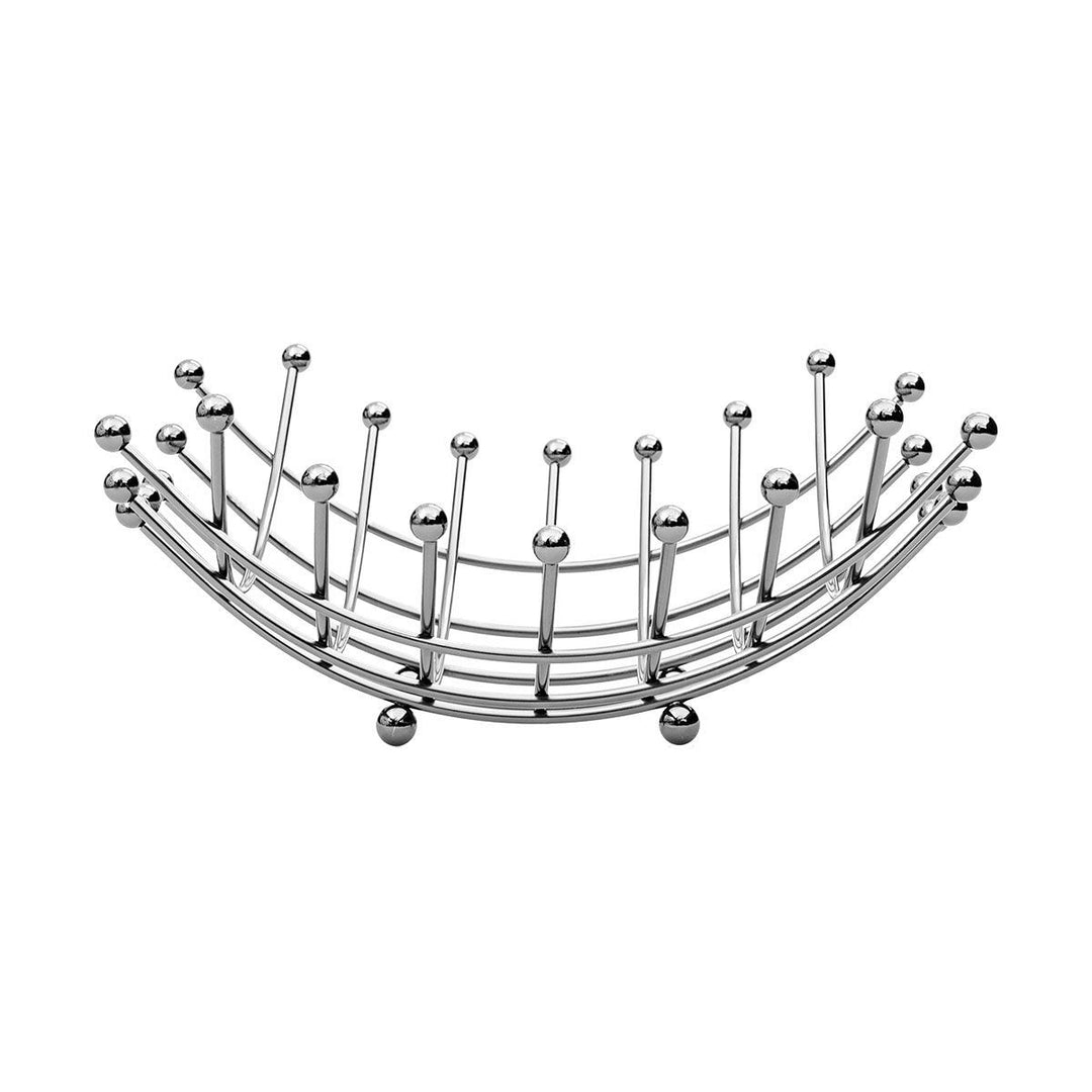 Φρουτιέρα Ασημί Μεταλλική Nickel Elegant Estia