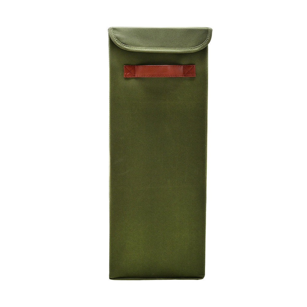Καλάθι Απλύτων Υφασμάτινο Λαδί 38x20x55 Olive Series Estia