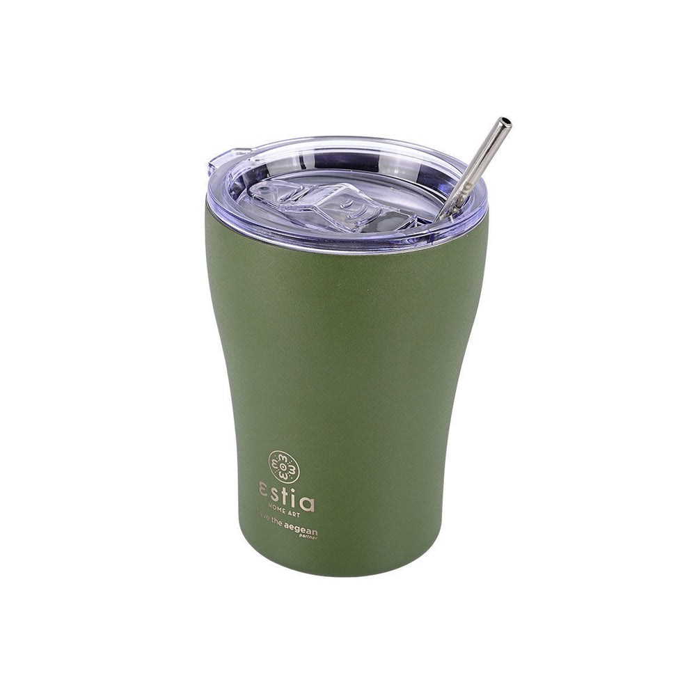 Estia Ποτήρι Θερμός Save The Aegean Πράσινο Forest Spirit Coffee Mug