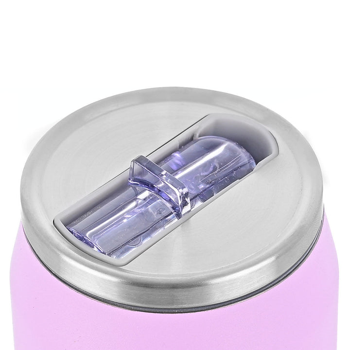 Estia Ποτήρι Θερμός Με Καλαμάκι Save The Aegean 500ml Λιλά Lavender Purple Travel Cup