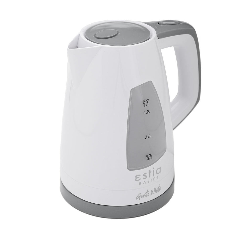 Βραστήρας 1.7lt Gusto White Λευκός Πλαστικός 2200W Estia