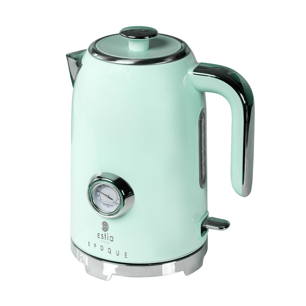 Βραστήρας 1.7lt Retro Epoque Mint Ανοξείδωτος 2200W Estia