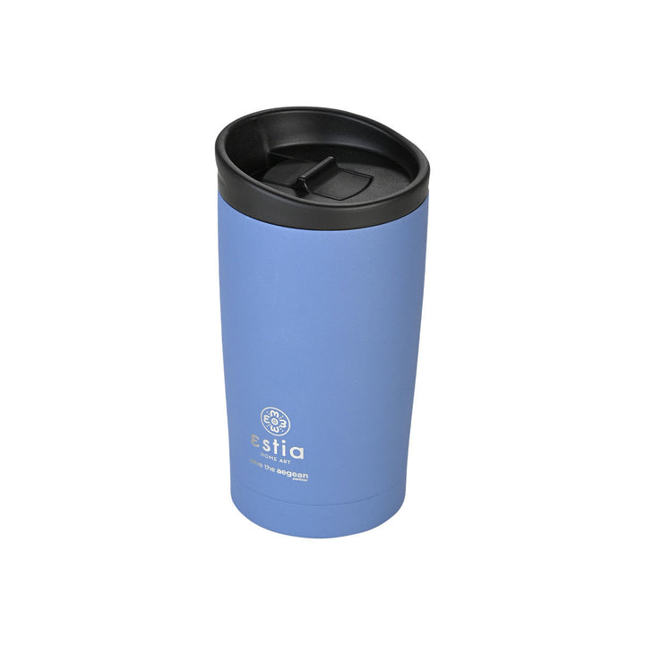Estia Ποτήρι Θερμός Save The Aegean 350ml Μπλε Denim Blue Travel Mug