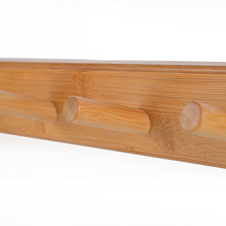 Κρεμάστρα Τοίχου 6 Θέσεων Bamboo Estia