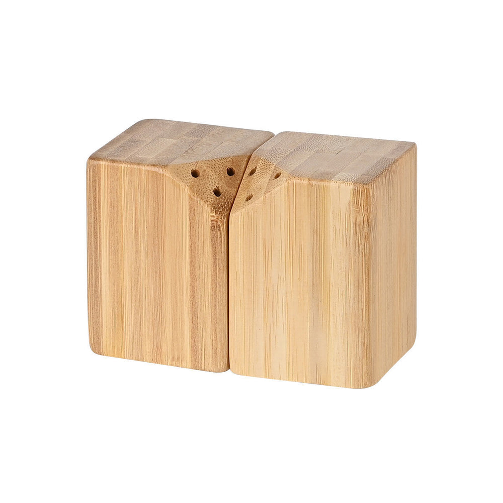 Δοχείο Για Αλάτι-Πιπέρι Με Μαγνήτη Σετ 2τμχ Bamboo Essentials Estia