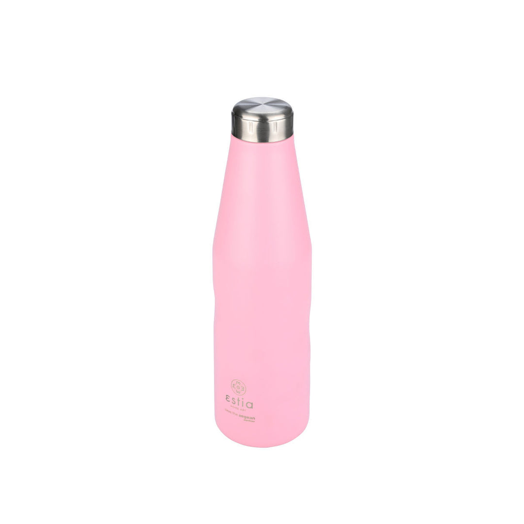 Estia Μπουκάλι Θερμός Save The Aegean Ροζ Blossom Rose Travel Flask