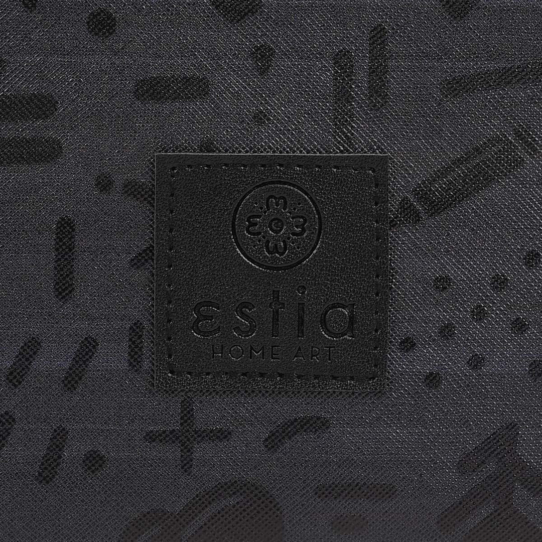 Τσάντα Φαγητού Ισοθερμική 7lt Estia Save The Aegean Μαύρη Noir Echo