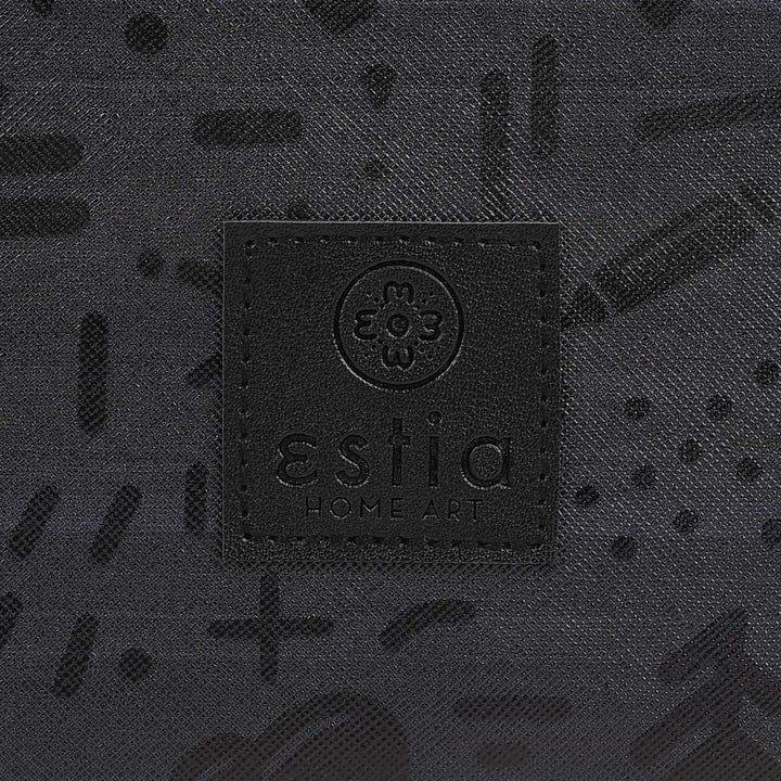 Τσάντα Φαγητού Ισοθερμική 7lt Estia Save The Aegean Μαύρη Noir Echo