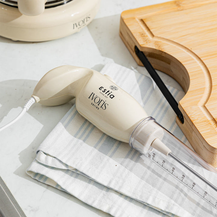 Φραπεδιέρα Χειρός Ηλεκτρική 25W με Ανοξείδωτο Αναδευτήρα Ivoris Estia