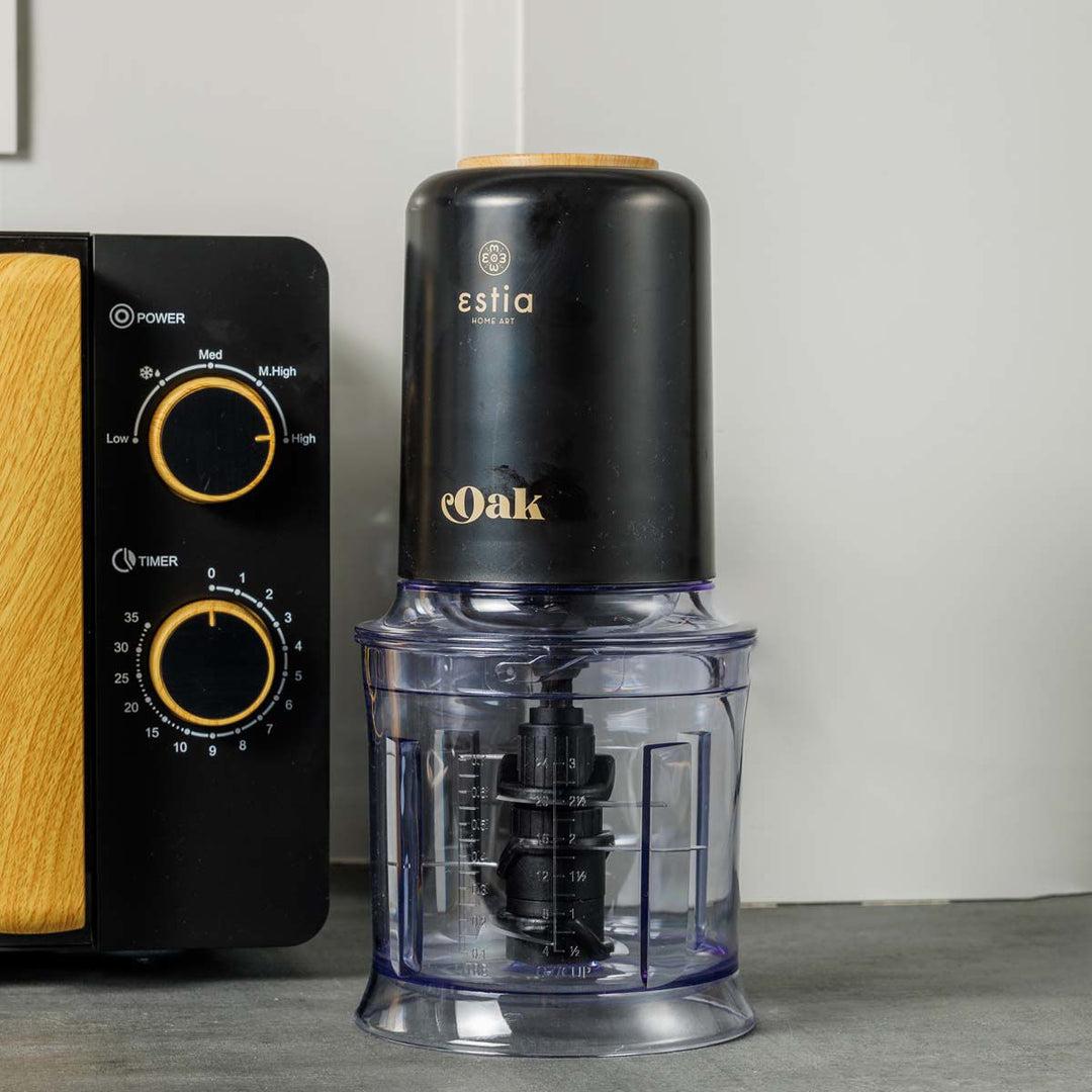 Πολυκόπτης Oak 400W Με Πλαστικό Μπολ 0.7lt Estia