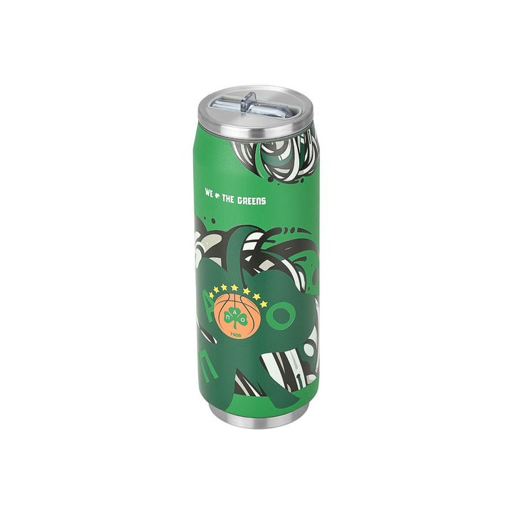 Estia Ποτήρι Θερμός Με Καλαμάκι 500ml Πράσινο Παναθηναϊκός Edition We The Greens Travel Cup