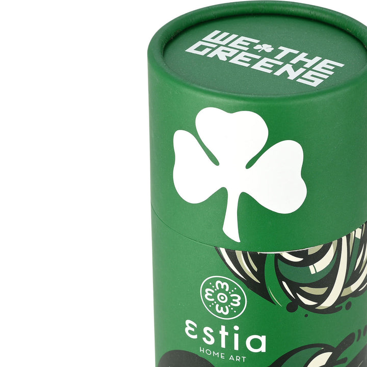 Estia Μπουκάλι Θερμός 500ml Πράσινο Παναθηναϊκός Edition We The Greens Travel Flask
