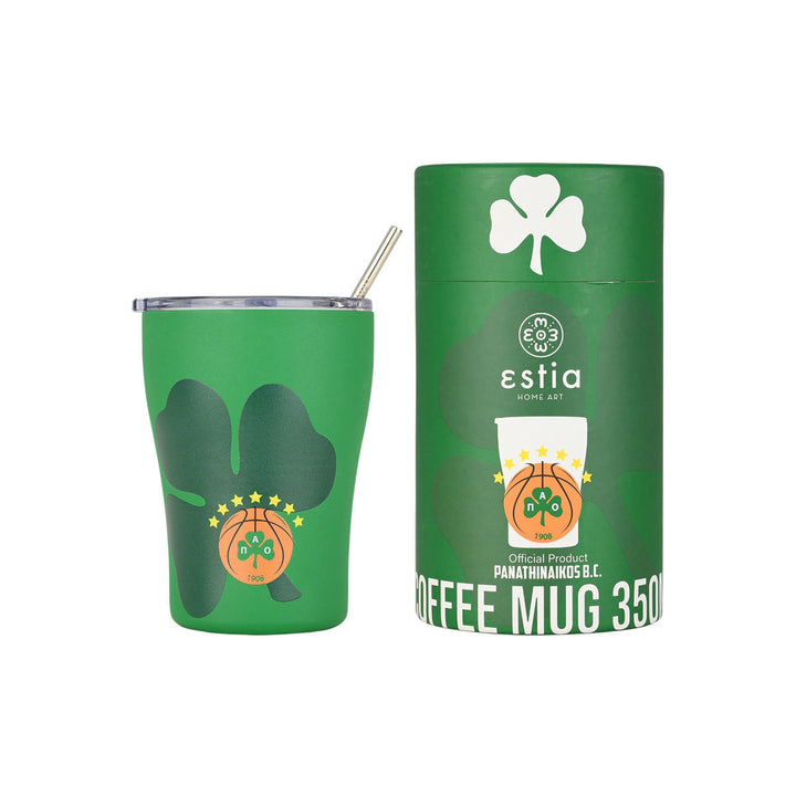 Estia Ποτήρι Θερμός 350ml Πράσινο Παναθηναϊκός BC Edition Coffee Mug