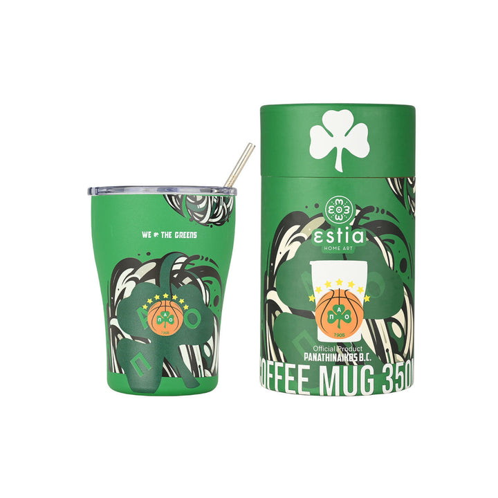 Estia Ποτήρι Θερμός 350ml Πράσινο Παναθηναϊκός Edition We The Greens Coffee Mug