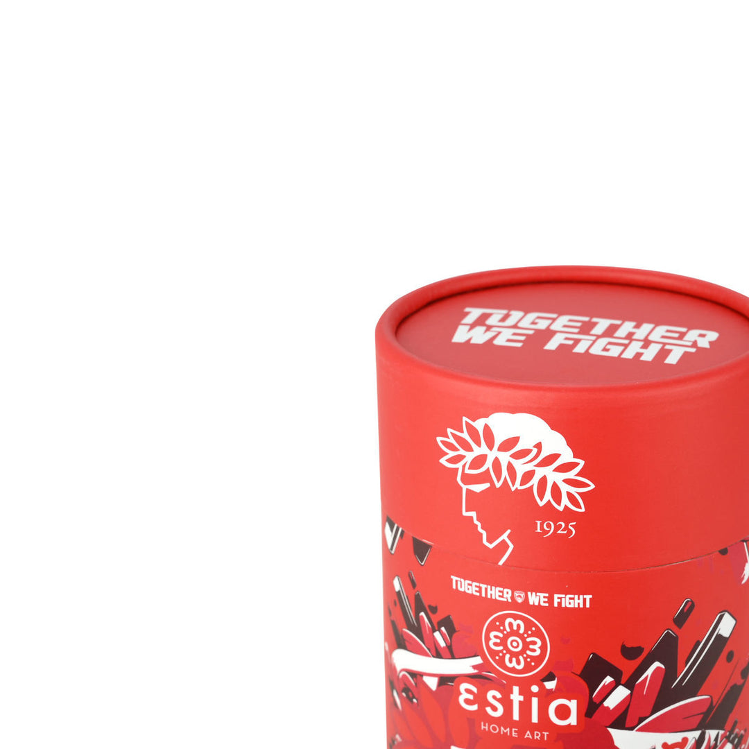 Estia Ποτήρι Θερμός 350ml Κόκκινο Ολυμπιακός Edition Together We Fight Coffee Mug