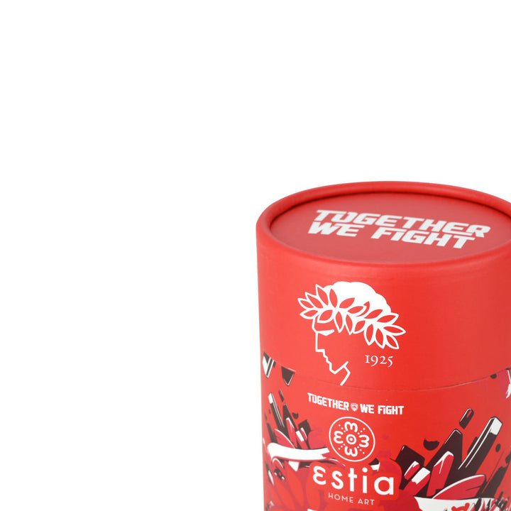 Estia Ποτήρι Θερμός 350ml Κόκκινο Ολυμπιακός Edition Together We Fight Coffee Mug