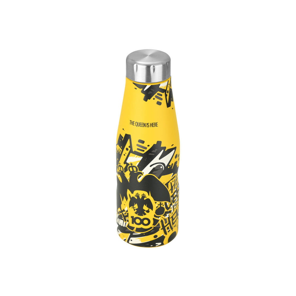 Estia Μπουκάλι Θερμός 500ml Κίτρινο ΑΕΚ Edition The Queen Is Here Travel Flask