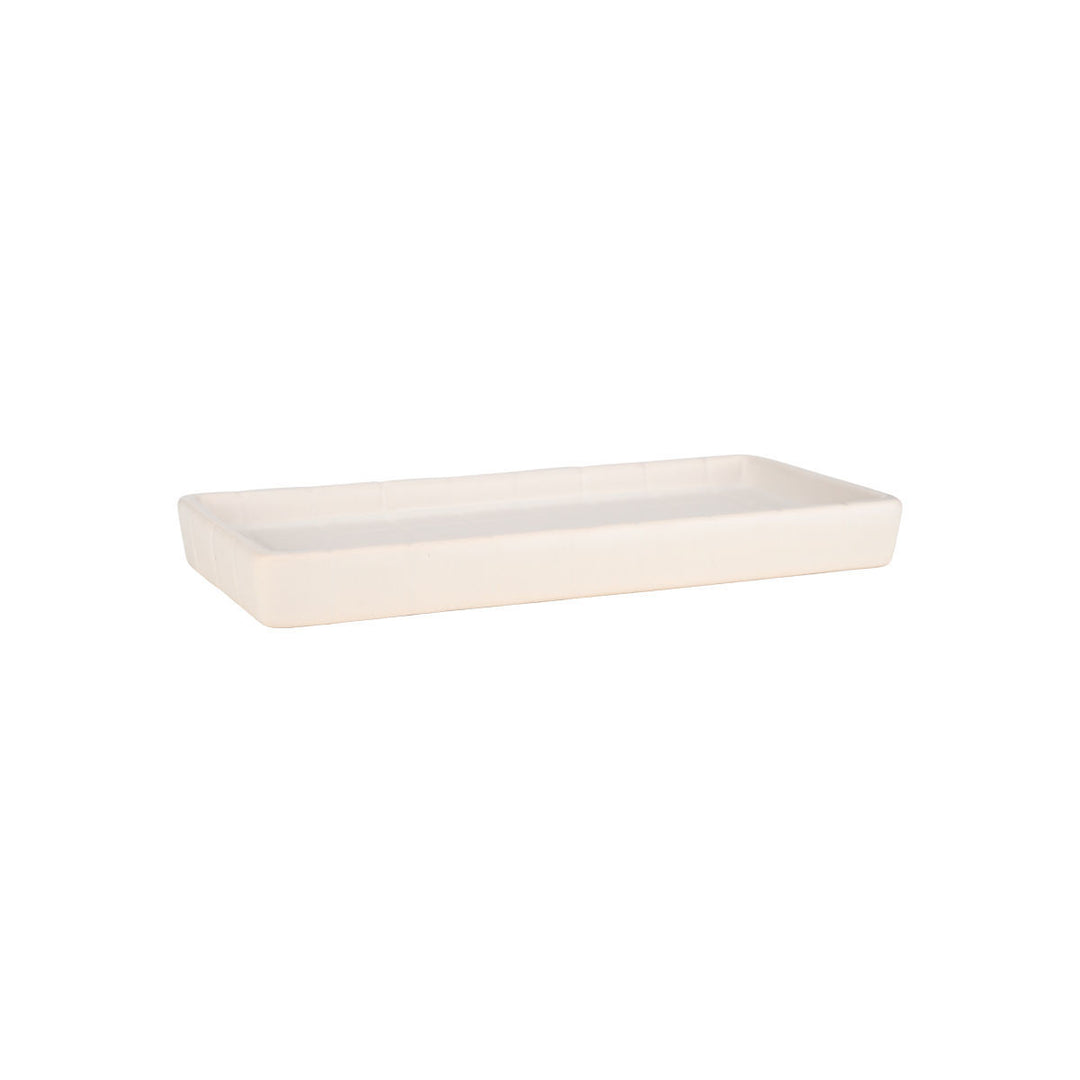 Estia Δίσκος Μπάνιου Κεραμικός Λευκός Tiles