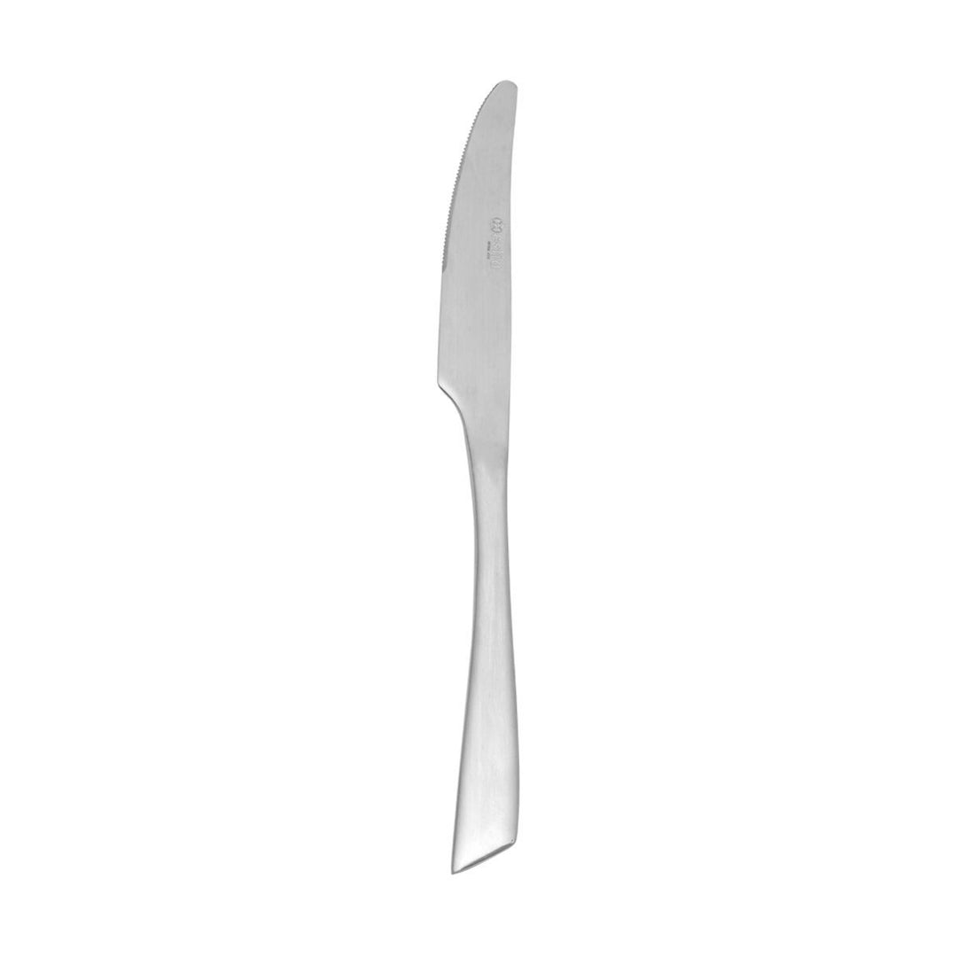 Μαχαίρι Φαγητού Edge Silver Ανοξείδωτο Ατσάλι Mat Estia