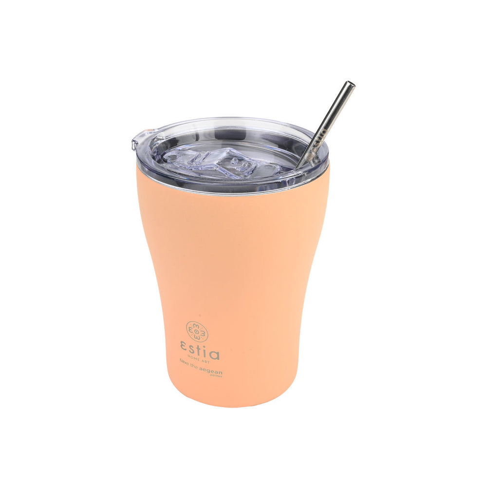 Estia Ποτήρι Θερμός  Save The Aegean Σομόν Peach Fuzz Coffee Mug