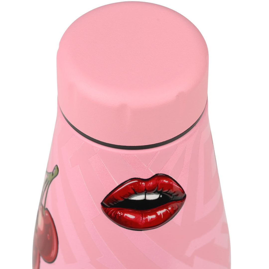 Estia Μπουκάλι Θερμός Save The Aegean 500ml Ροζ Με Σχέδιο Blush Pop Travel Flask