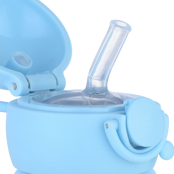 Estia Θερμός Παιδικό Με Καλαμάκι 350ml Μπλε Ocean Play