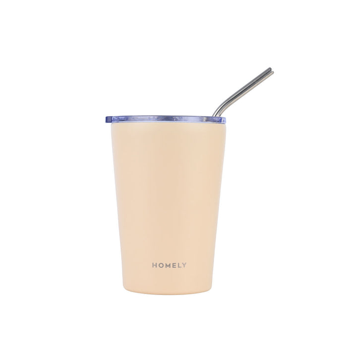 Estia Ποτήρι Θερμός Mug Homely 400ml Μπεζ Sandstone Coffee Mug