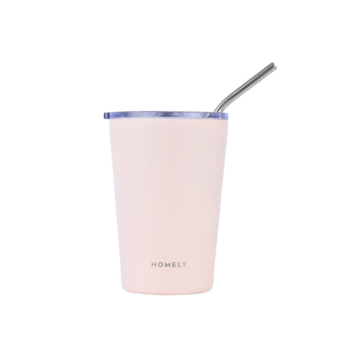 Estia Ποτήρι Θερμός Mug Homely 400ml Ροζ Rose Quartz Coffee Mug