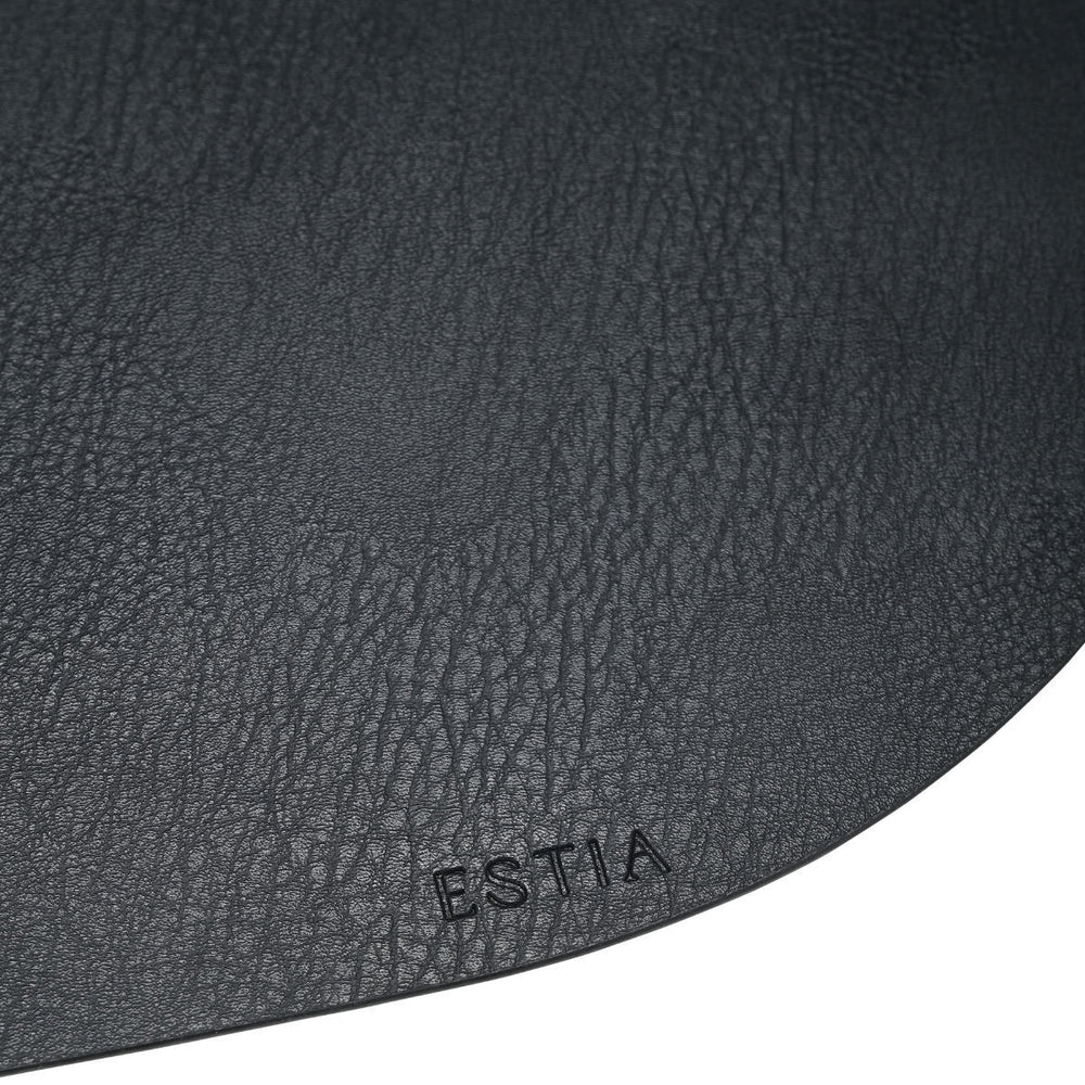 Σουπλά Μαύρο Από Πλαστικό 43x30cm Allure Estia