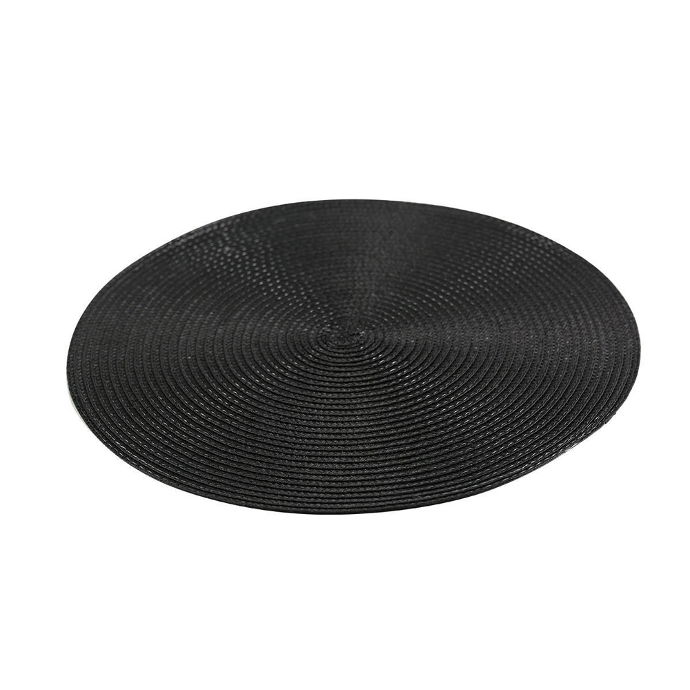 Σουπλά Μαύρο Από Πολυπροπυλένιο D38cm Circa Estia