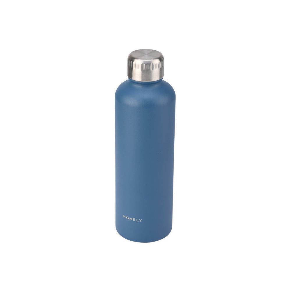 Estia Μπουκάλι Θερμός Flask Homely 500ml Πετρόλ Indigo Blue