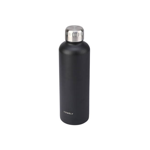 Estia Μπουκάλι Θερμός Flask Homely 500ml Μαύρο Midnight Black