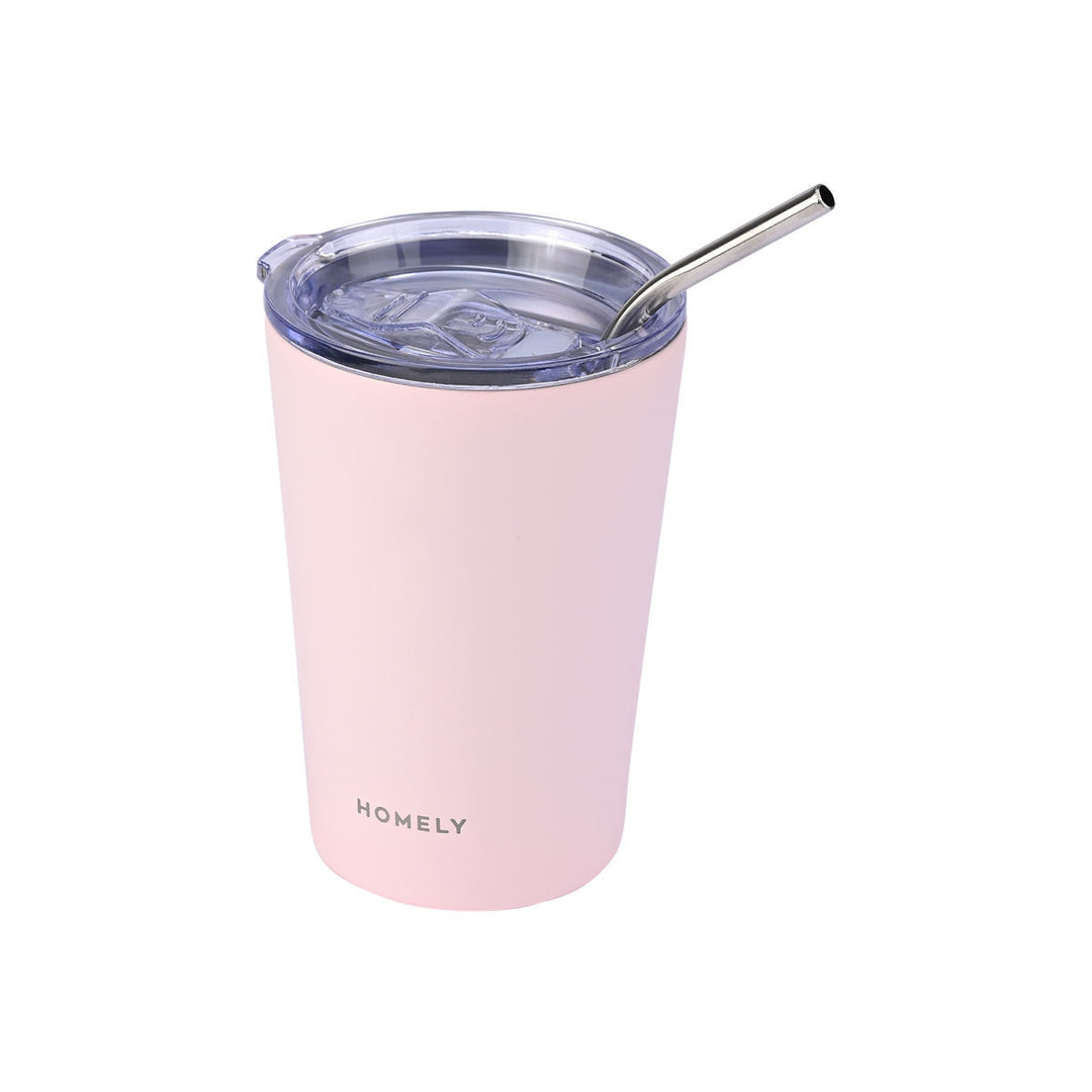Estia Ποτήρι Θερμός Mug Homely 400ml Ροζ Rose Quartz Coffee Mug