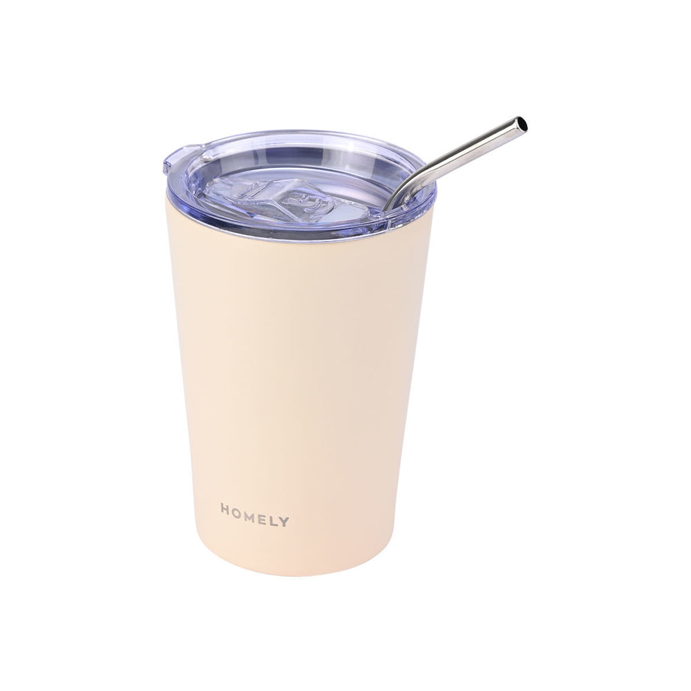 Estia Ποτήρι Θερμός Mug Homely 400ml Μπεζ Sandstone Coffee Mug