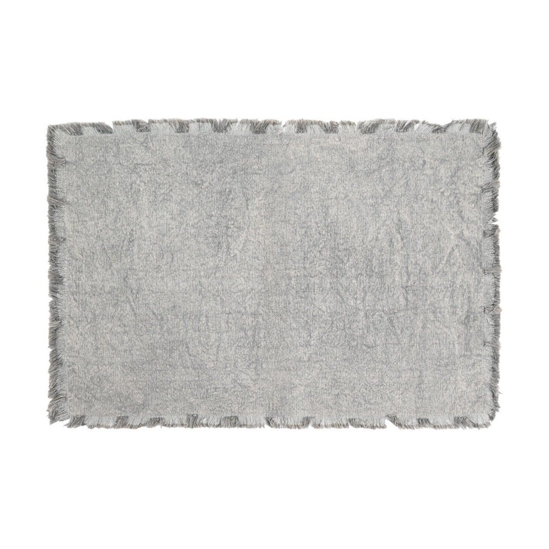 Σουπλά Γκρι Με Κρόσσια 33x50cm Loom Estia