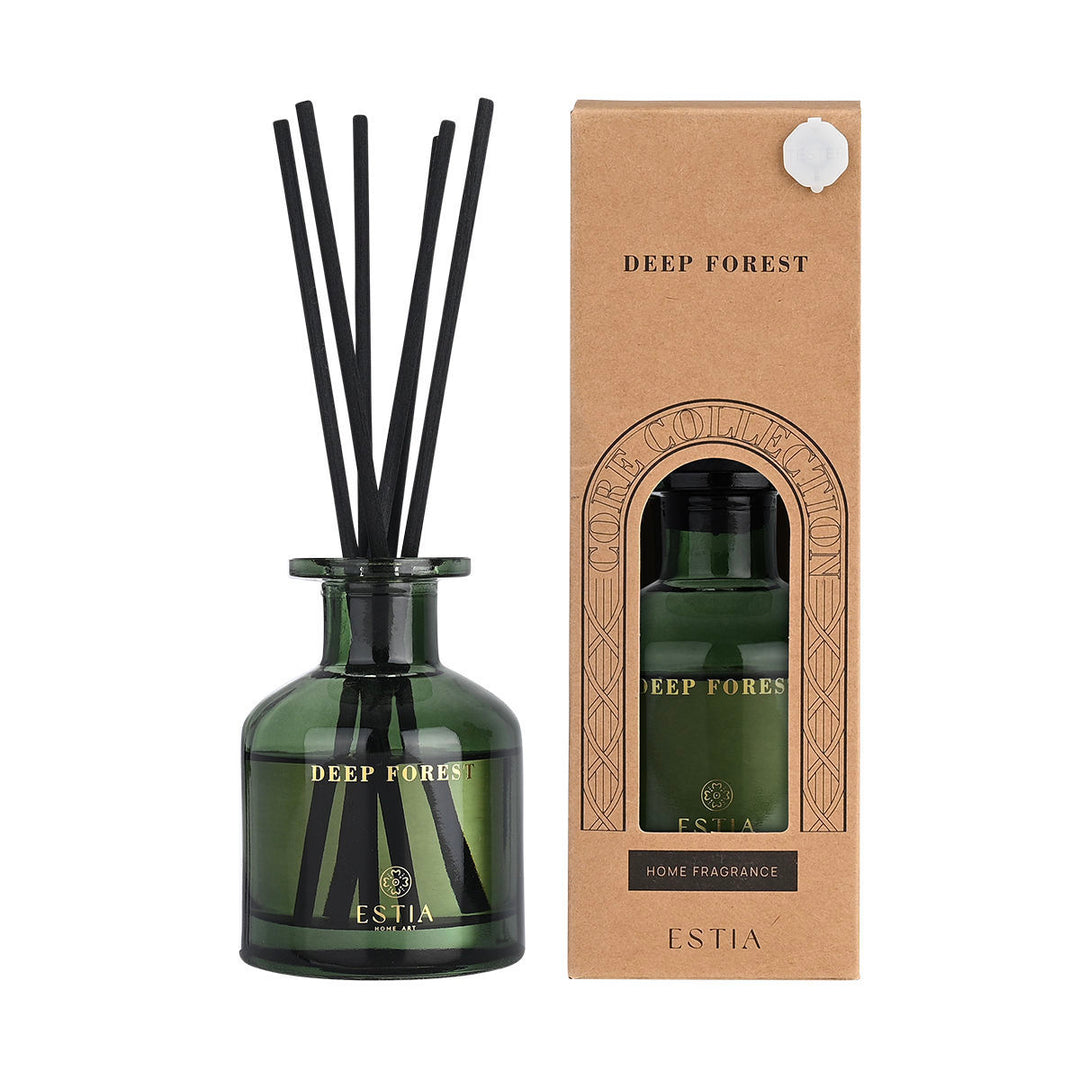 Αρωματικό Χώρου Με Στικς Πράσινο 100ml Deep Forest Estia