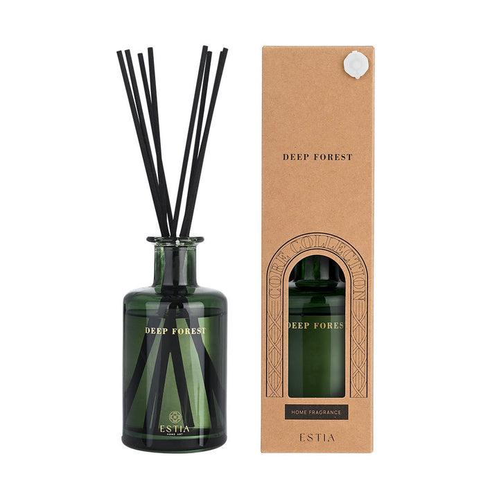 Αρωματικό Χώρου Με Στικς Πράσινο 200ml Deep Forest Estia