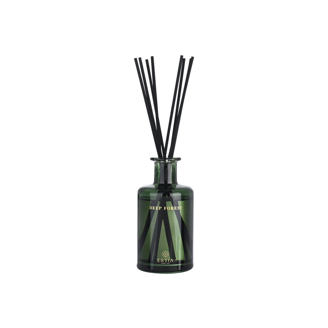Αρωματικό Χώρου Με Στικς Πράσινο 200ml Deep Forest Estia