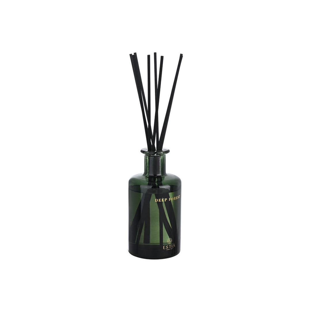 Αρωματικό Χώρου Με Στικς Πράσινο 200ml Deep Forest Estia