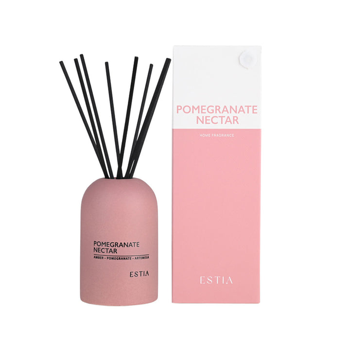 Αρωματικό Χώρου Με Στικς Ροζ 150ml Pomegranate Nectar Estia