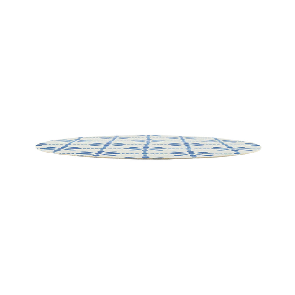 Σουπλά Μπλε Aegean Tile D38cm Estia