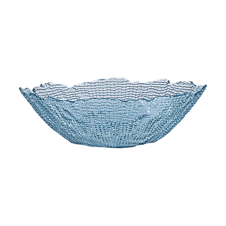 Σαλατιέρα Γυάλινη Μπλε Roche Estia 27,5x8cm
