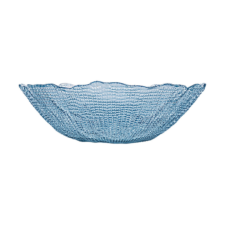 Σαλατιέρα Γυάλινη Μπλε Roche Estia 27,5x8cm