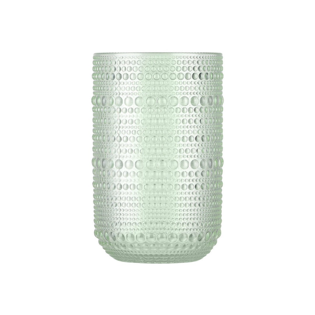 Γυάλινο Ποτήρι Νερού Dots Πράσινο 465ml Estia