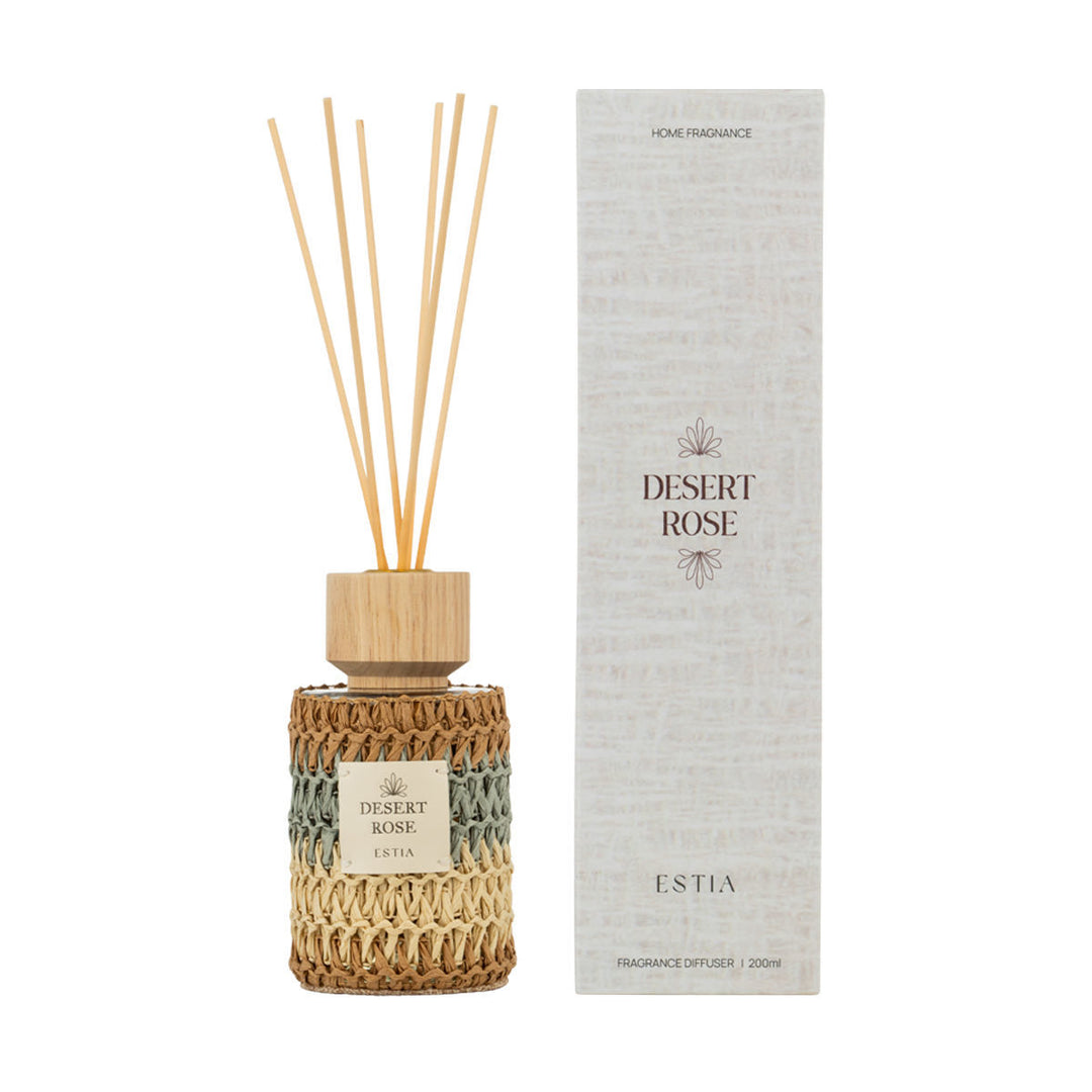 Αρωματικό Χώρου Με Στικς Desert Rose 200ml Estia