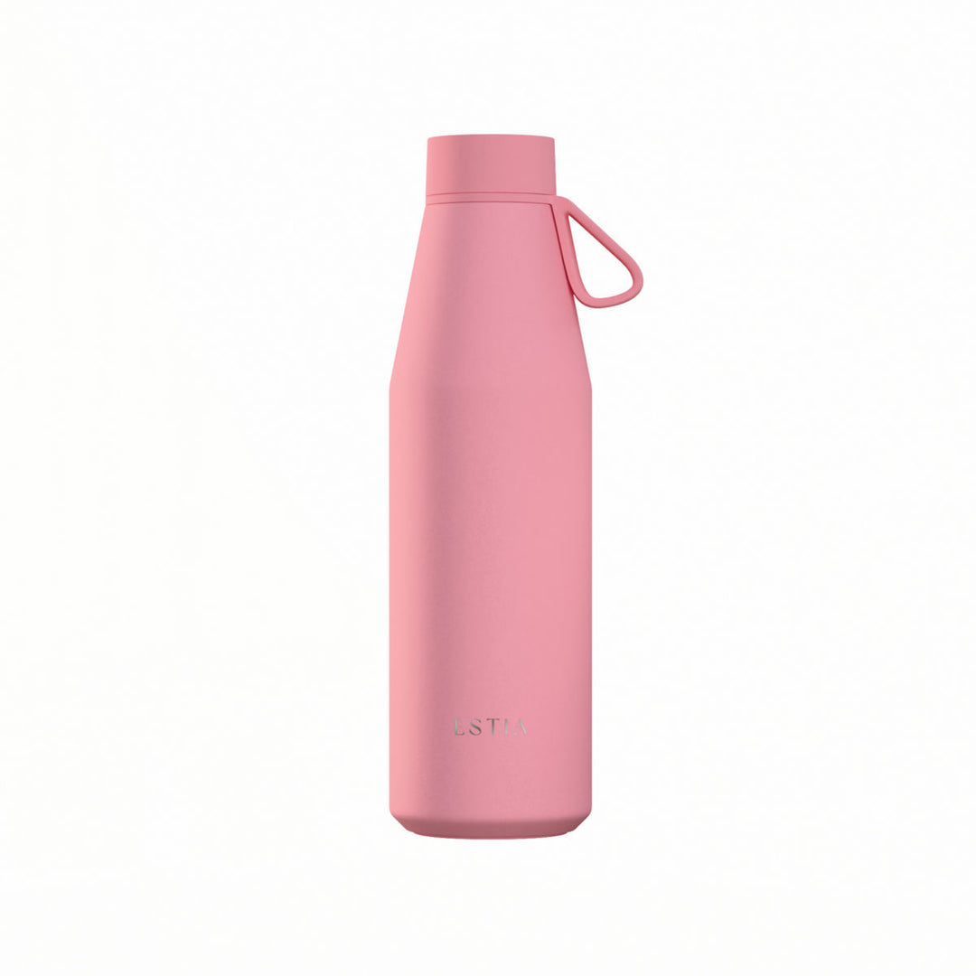 Estia Μπουκάλι Θερμός Flow 500ml Ροζ Save the Aegean Rose