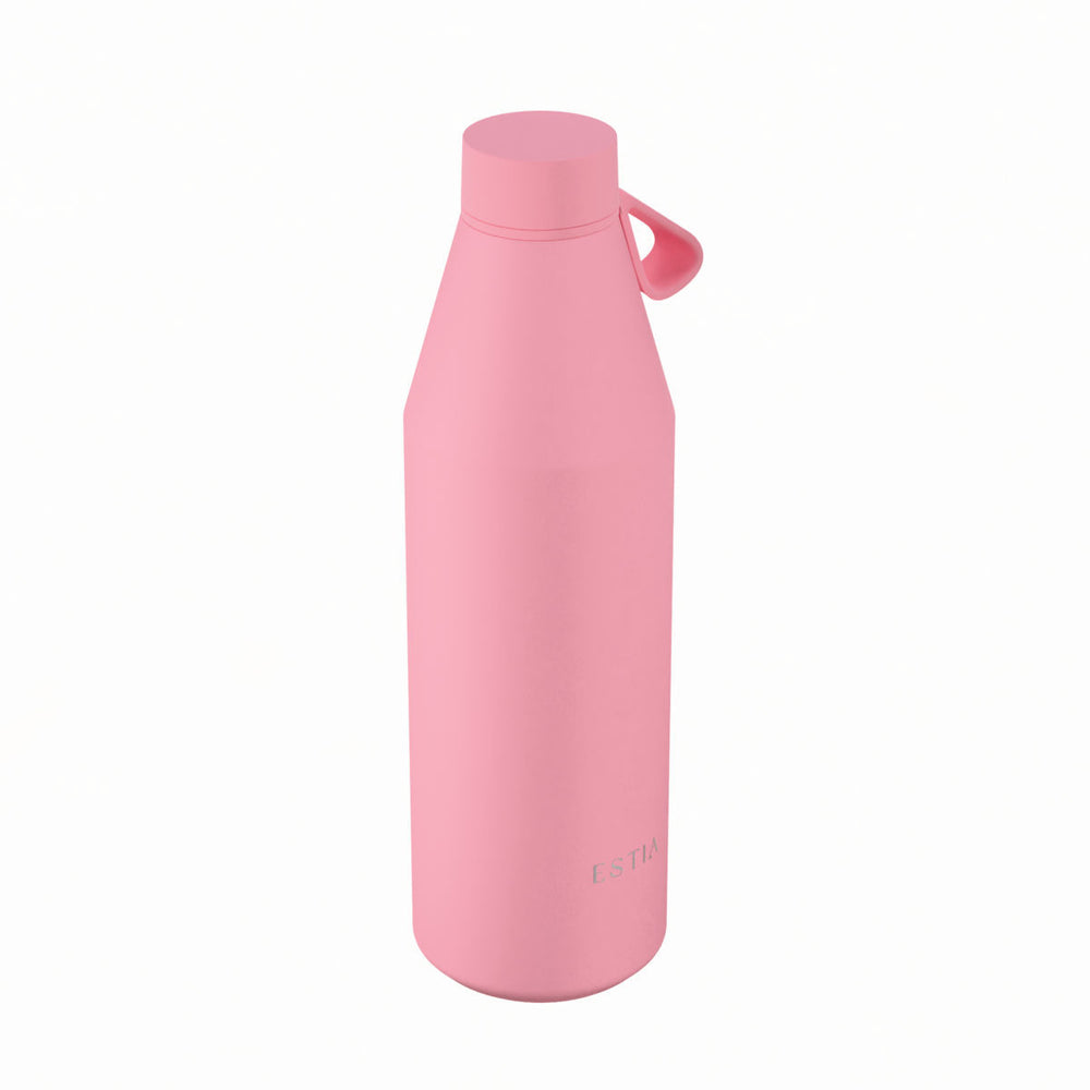 Estia Μπουκάλι Θερμός Flow 800ml Ροζ Save the Aegean Rose