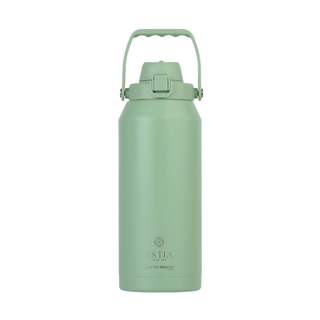 Μπουκάλι Θερμός Lift Bottle Save The Aegean 1.8lt Pine Estia